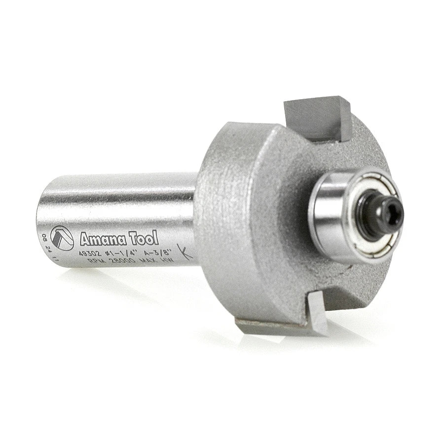 Amana Tool - 49302 - RABBETTING 1-1/4 DIA.1/2 SHANK