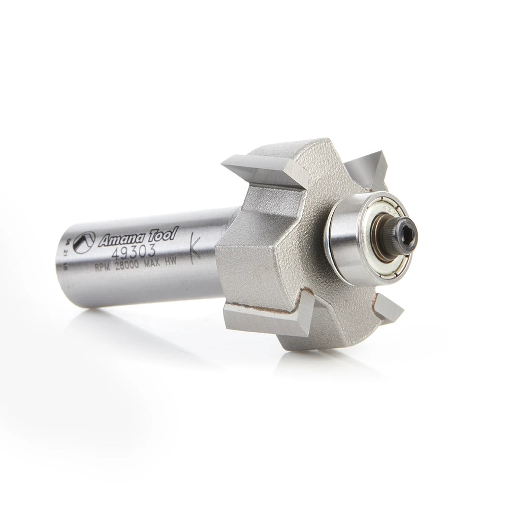 Amana Tool - 49303 - RABBET 4FL 1-1/4D 1/4SHK SET