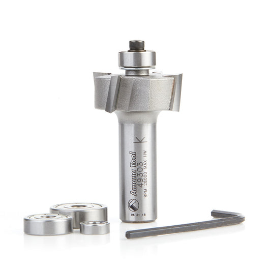 Amana Tool - 49303 - RABBET 4FL 1-1/4D 1/4SHK SET