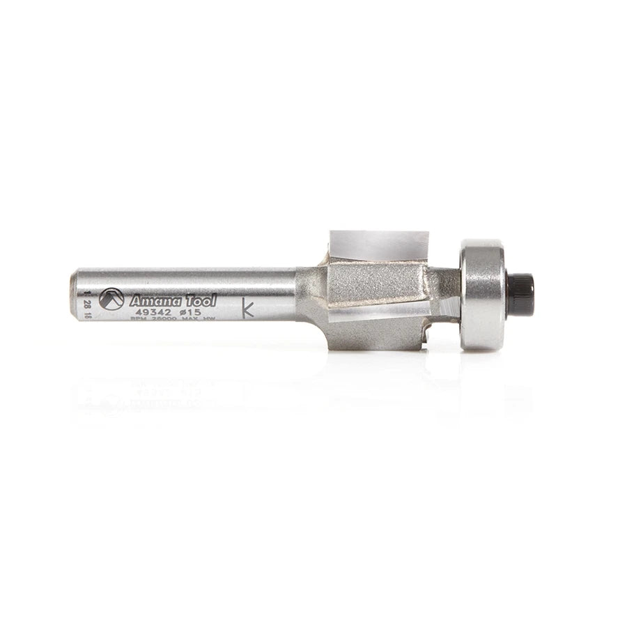 Amana Tool - 49342 - RABBETTING 15mm DIA.1/4 SHANK
