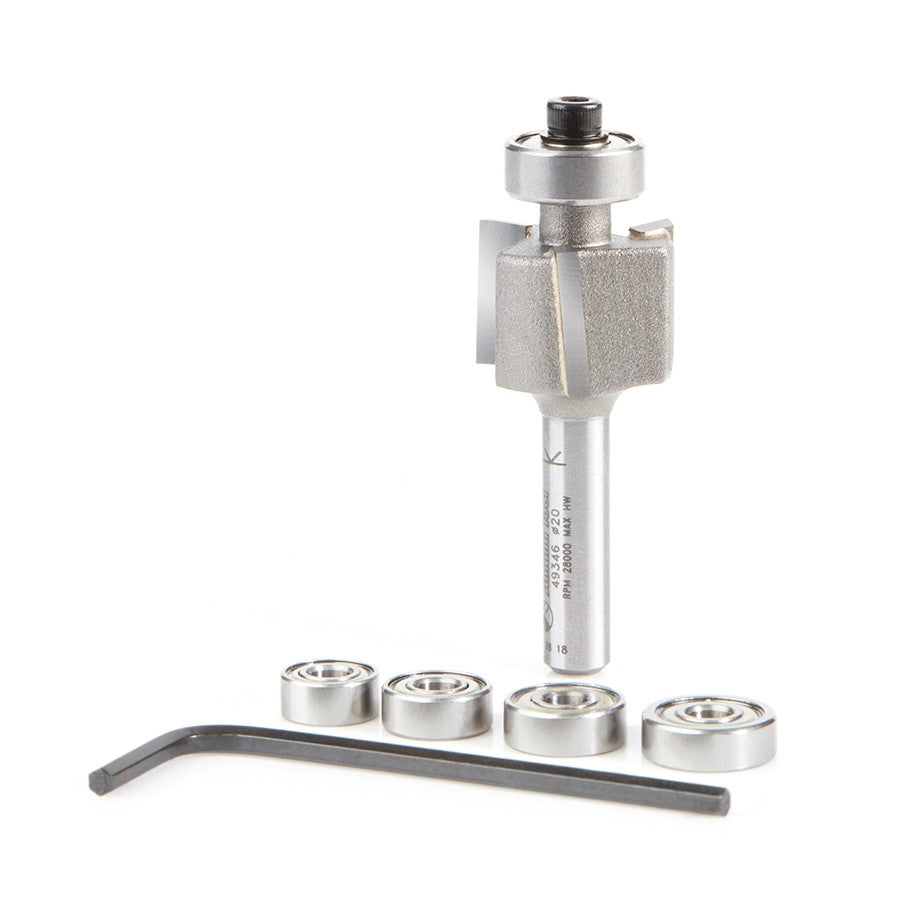 Amana Tool - 49346 - RABBETTING 20mm DIA.1/4 SHANK