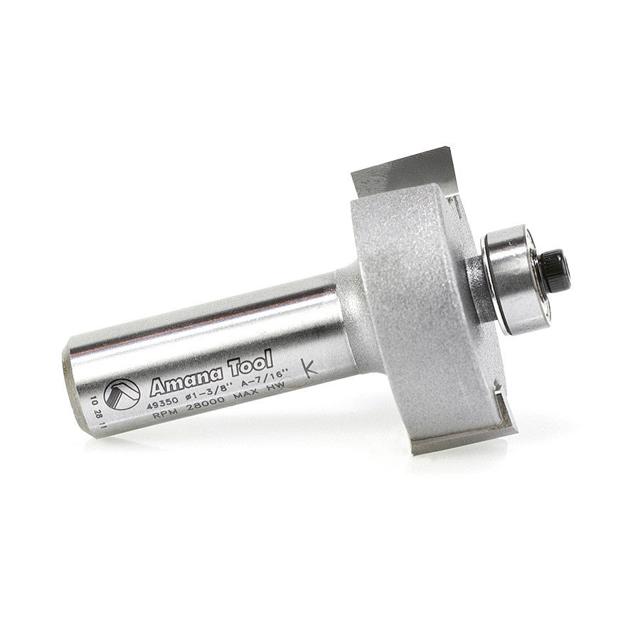 Amana Tool - 49350 - RABBETTING 1-3/8 DIA.1/2 SHANK