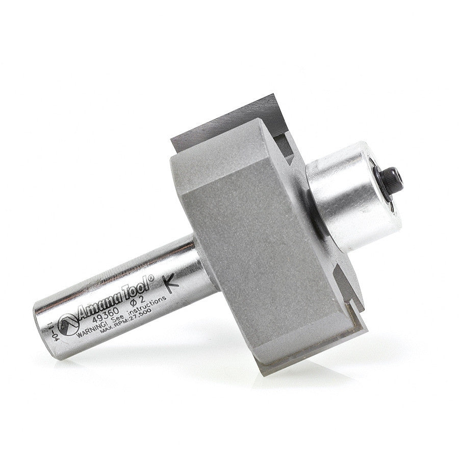 Amana Tool - 49360 - SUPERRABBET 2" DIA. 1/2 SHANK.