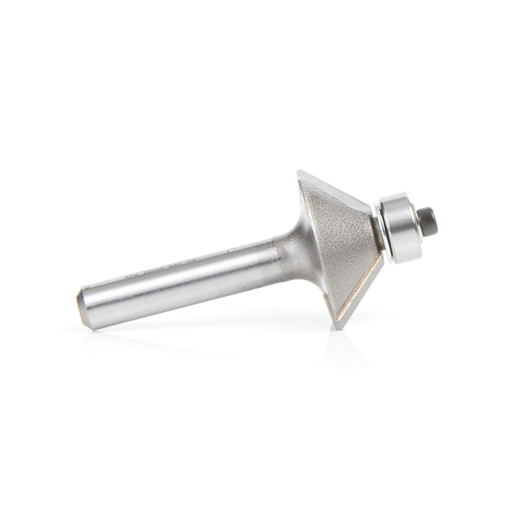 Amana Tool - 49401 - 45 DEGREE CHAMFER 1/4 SHANK
