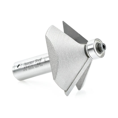 Amana Tool - 49404 - 45 DEGREE CHAMFER 1/2 SHANK