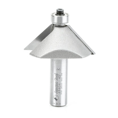 Amana Tool - 49404 - 45 DEGREE CHAMFER 1/2 SHANK