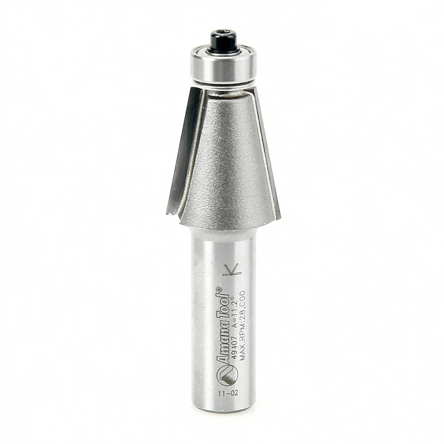Amana Tool - 49407 - 11-1/4 DEGREE CHAMFER 1/2 SHNK