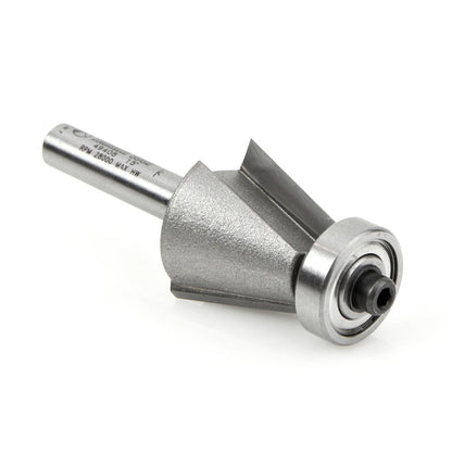Amana Tool - 49408 - 15 DEGREE CHAMFER 1/4 SHANK