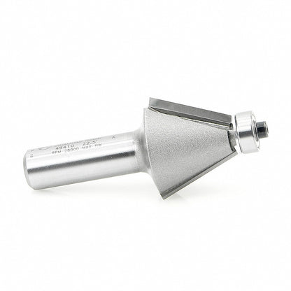 Amana Tool - 49410 - 22-1/2 DEGREE CHAMFER 1/2 SHK