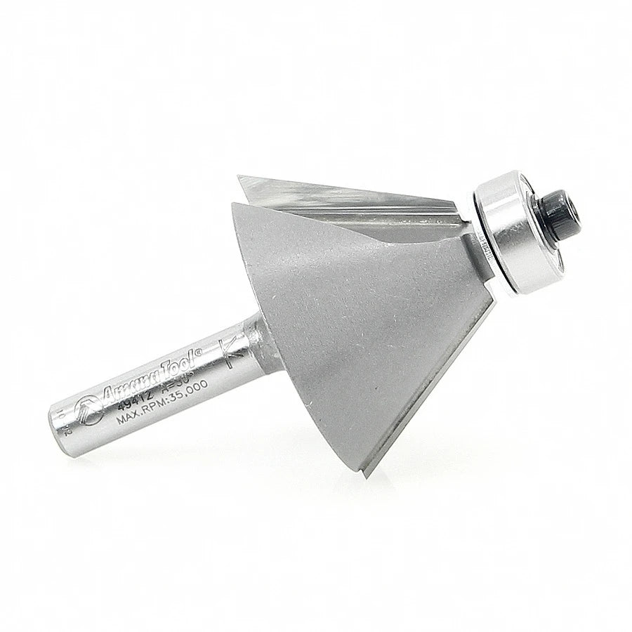 Amana Tool - 49412 - 30 DEGREE CHAMFER 1/4 SHANK
