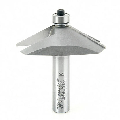 Amana Tool - 49416 - 60 DEGREE CHAMFER BIT 1/2 SHNK