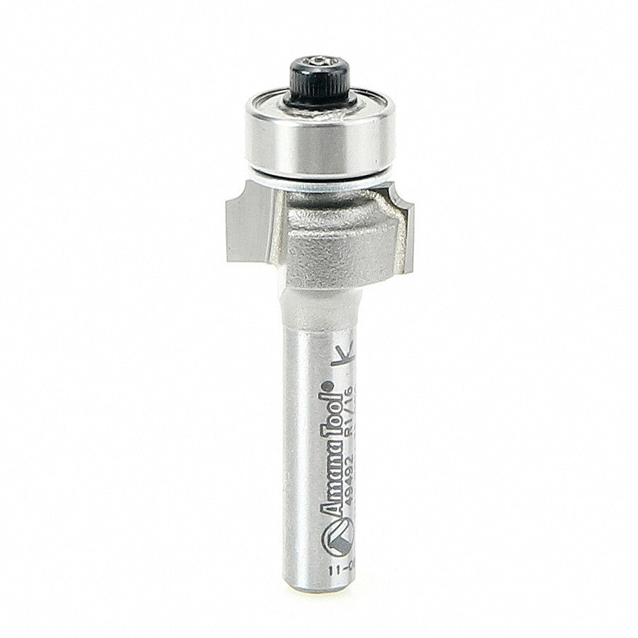 Amana Tool - 49492 - CORNER ROUND 1/16 RAD 1/4 SHK