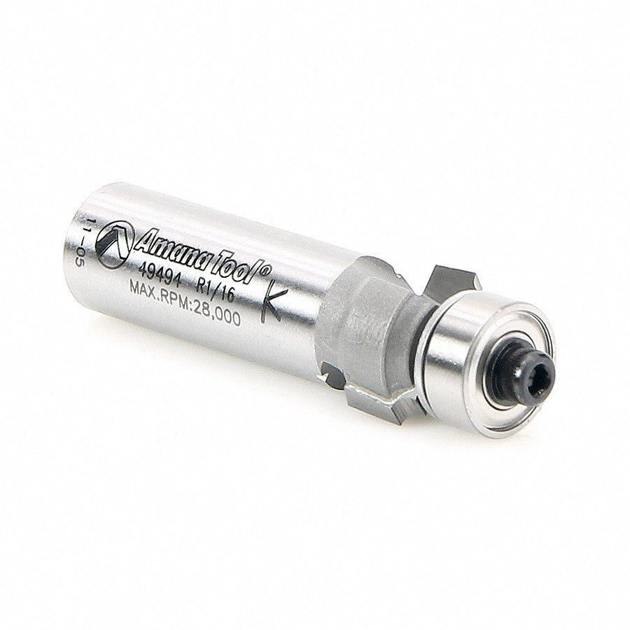 Amana Tool - 49494 - CORNER ROUND 1/16 RAD 1/2 SHK