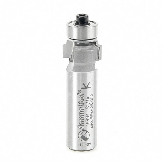 Amana Tool - 49494 - CORNER ROUND 1/16 RAD 1/2 SHK