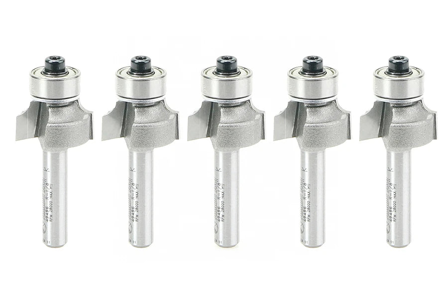 Amana Tool - 49496-5 - 5 PC 2FL CORNER ROUND 1/8RAD