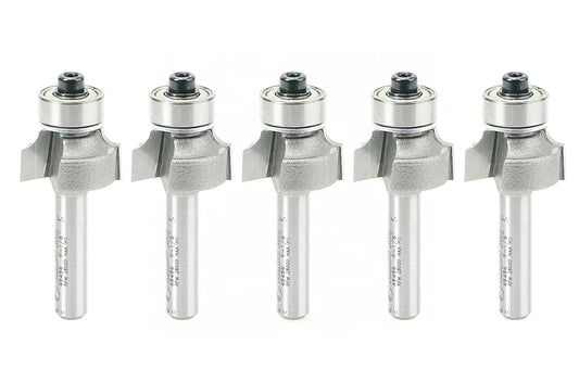 Amana Tool - 49496-5 - 5 PC 2FL CORNER ROUND 1/8RAD