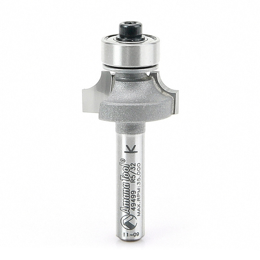 Amana Tool - 49499 - CORNER ROUND 5/32 RAD 1/4 SHK