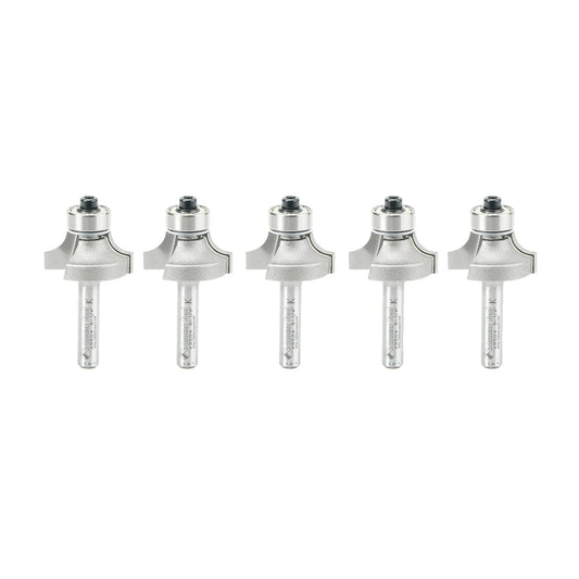 Amana Tool - 49504-5 - 5 PC 2FL CORNER ROUND 1/4RAD