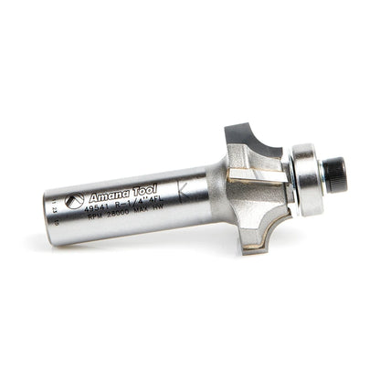 Amana Tool - 49541 - 4FL CORNER ROUND 1/4"R 1/2"SHK
