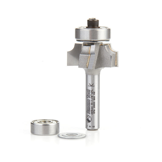 Amana Tool - 49544 - 4FL CORNER ROUND 1/8"R 1/4"SHK
