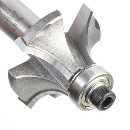 Amana Tool - 49545 - 4FL CORNER ROUND 1/2"R 1/2"SHK