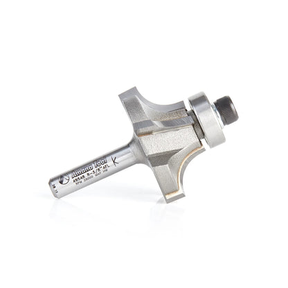 Amana Tool - 49548 - 4FL CORNER ROUND 3/8"R 1/4"SHK