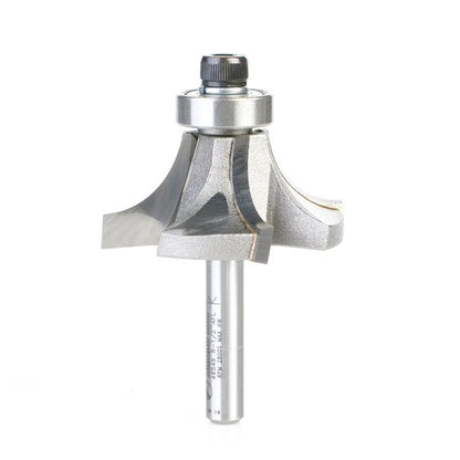 Amana Tool - 49549 - 4FL CORNER ROUND 1/2"R 1/4"SHK