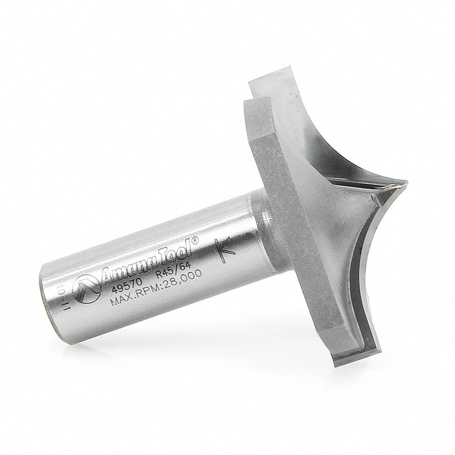 Amana Tool - 49570 - PLUNGE OVOLO BIT 1/2 SHANK