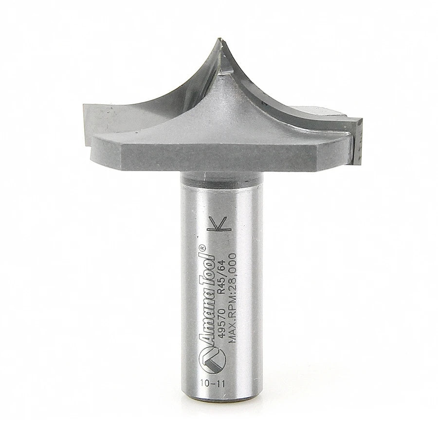 Amana Tool - 49570 - PLUNGE OVOLO BIT 1/2 SHANK