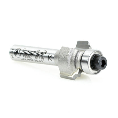 Amana Tool - 49592 - BEADING BIT 1/16 RAD 1/4 SHK
