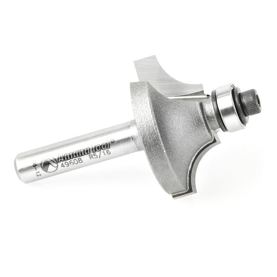 Amana Tool - 49608 - BEADING BIT 5/16 RAD 1/4 SHK