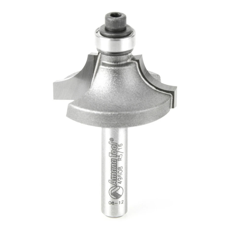 Amana Tool - 49608 - BEADING BIT 5/16 RAD 1/4 SHK