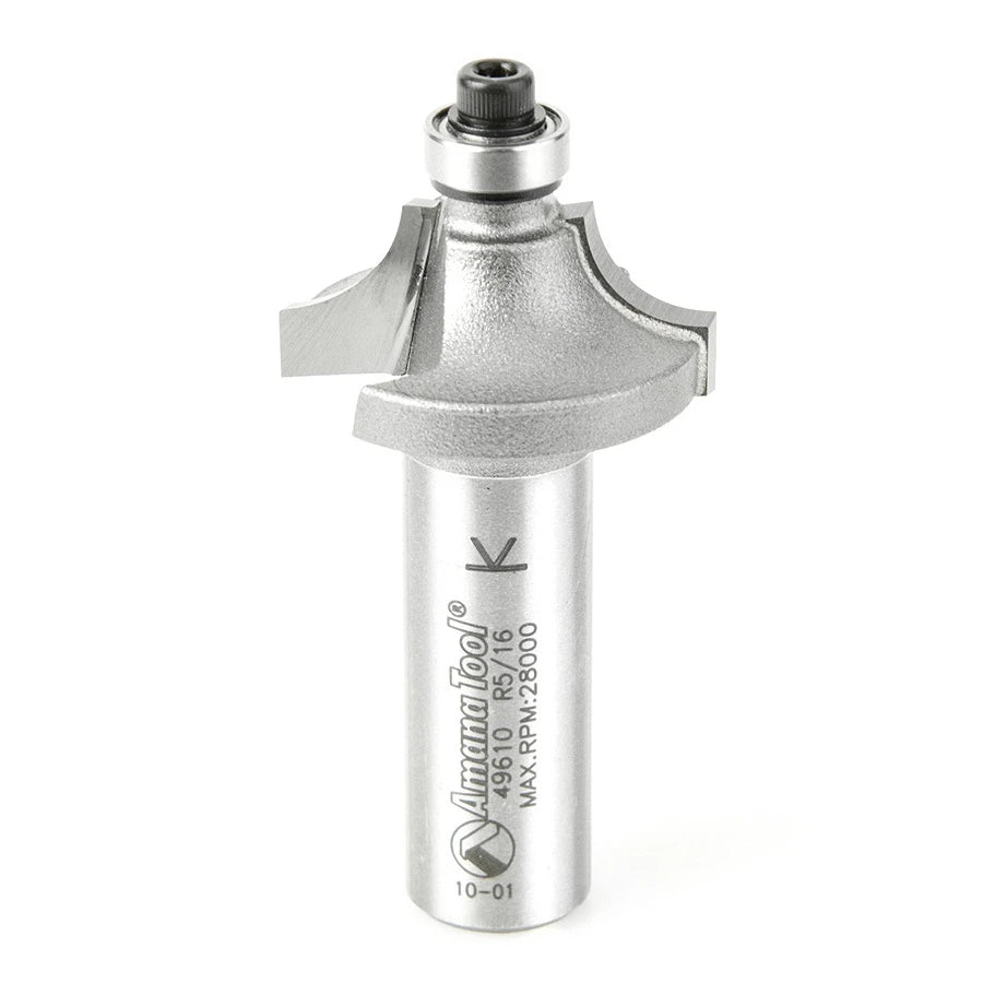 Amana Tool - 49610 - BEADING BIT 5/16 RAD 1/2 SHK