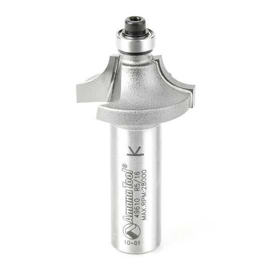 Amana Tool - 49610 - BEADING BIT 5/16 RAD 1/2 SHK