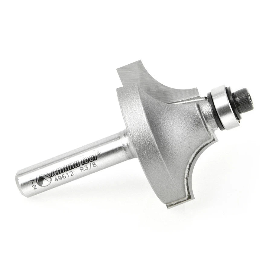 Amana Tool - 49612 - BEADING BIT 3/8 RAD 1/4 SHANK