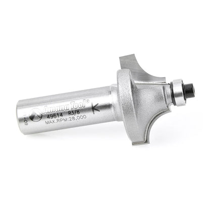Amana Tool - 49614 - BEADING BIT 3/8 RAD 1/2 SHANK