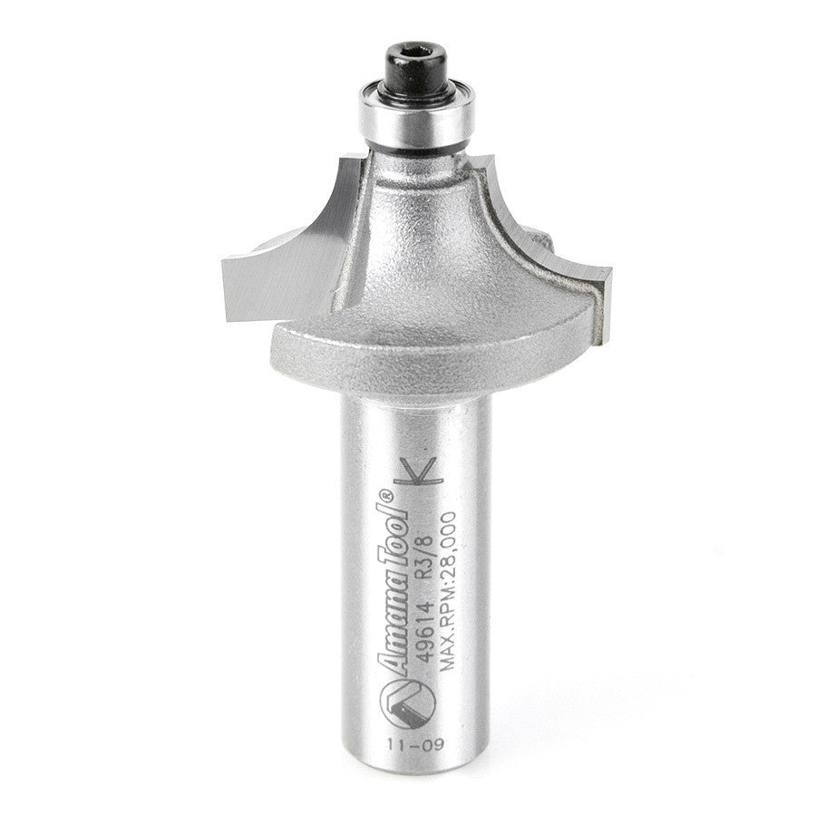 Amana Tool - 49614 - BEADING BIT 3/8 RAD 1/2 SHANK