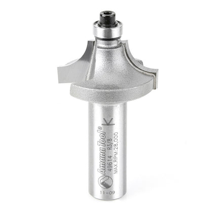 Amana Tool - 49614 - BEADING BIT 3/8 RAD 1/2 SHANK