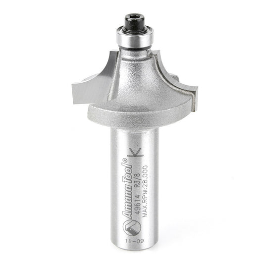 Amana Tool - 49614 - BEADING BIT 3/8 RAD 1/2 SHANK