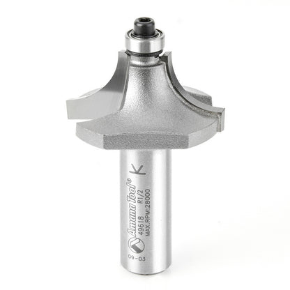 Amana Tool - 49618 - BEADING BIT 1/2 RAD 1/2 SHANK
