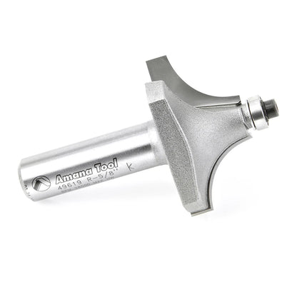 Amana Tool - 49619 - BEADING BIT 5/8 RAD 1/2 SHANK