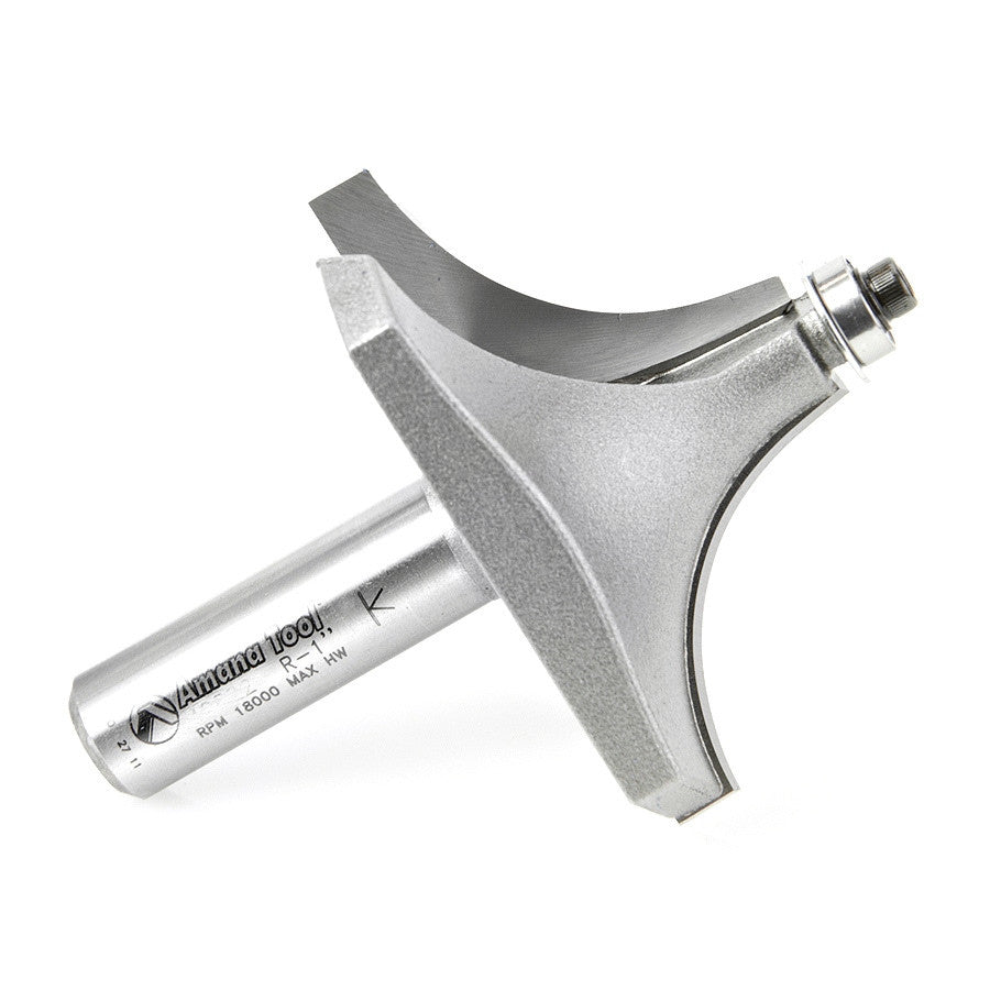 Amana Tool - 49622 - BEADING BIT 1" RAD 1/2 SHANK