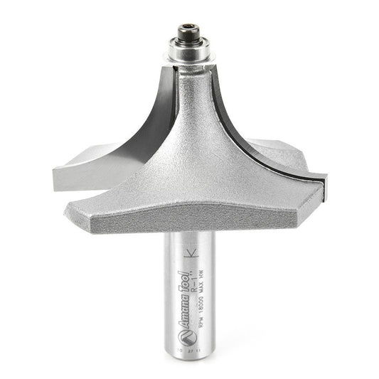 Amana Tool - 49622 - BEADING BIT 1" RAD 1/2 SHANK
