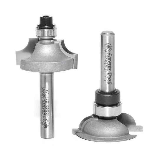 Amana Tool - 49643 - STILE AND RAIL SET 1/4 SHANK