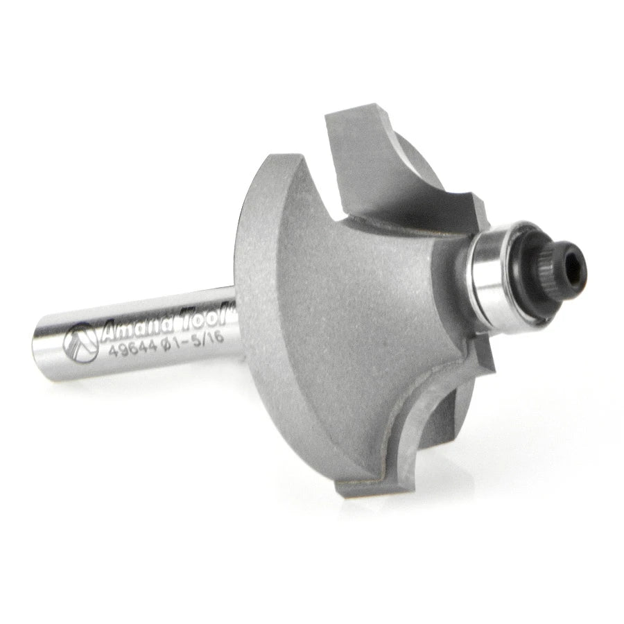 Amana Tool - 49644 - BEAD STILE  CUTTER 1/4 SHANK