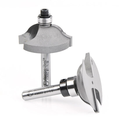 Amana Tool - 49663 - STILE AND RAILE SET 1/4 SHANK