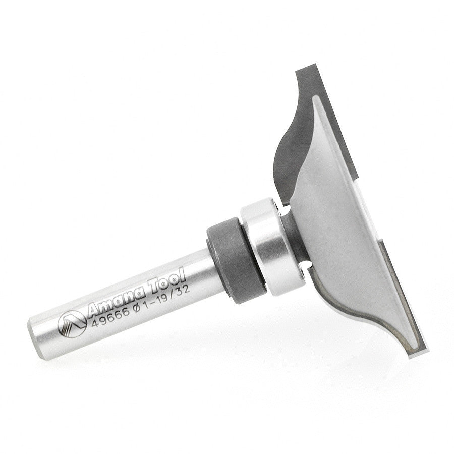 Amana Tool - 49666 - OGEE RAILE CUTTER 1/4 SHANK