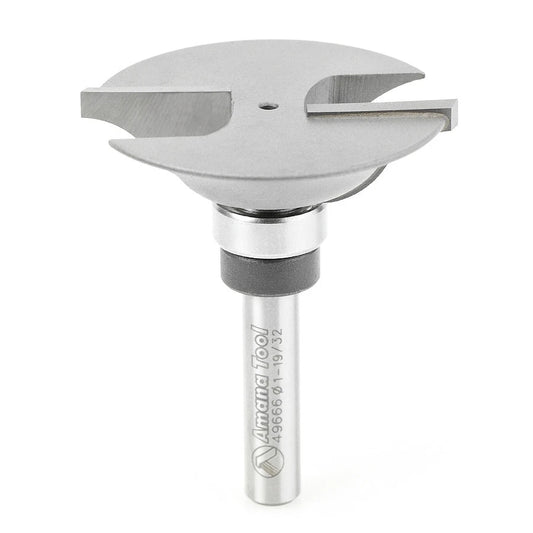 Amana Tool - 49666 - OGEE RAILE CUTTER 1/4 SHANK