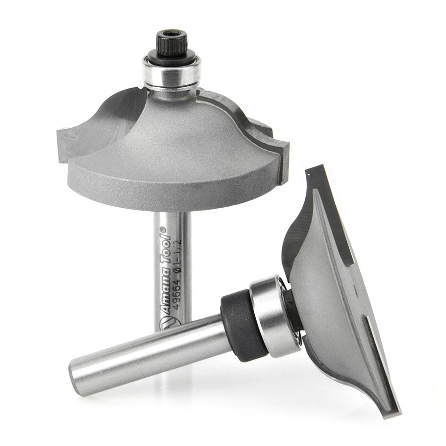Amana Tool - 49667 - STILE AND RAIL SET 1/4 SHANK