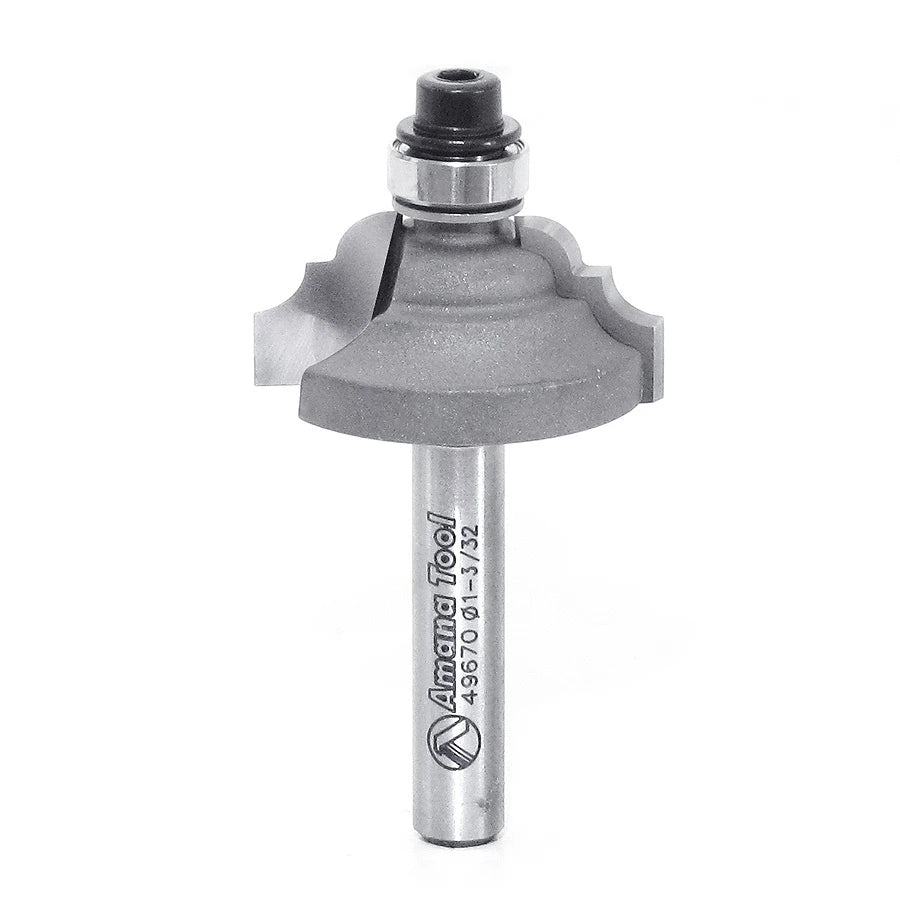 Amana Tool - 49670 - CLASSICAL STILE BIT 1/4 SHANK